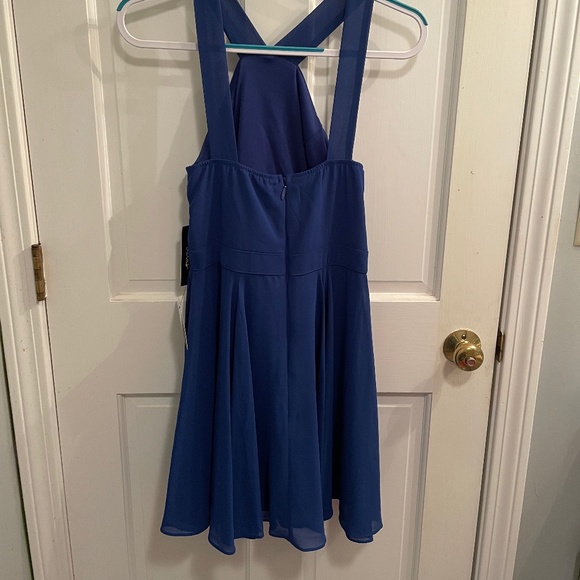 NWT Lulu's Size Medium Chiffon Dress - Picture 2 of 3